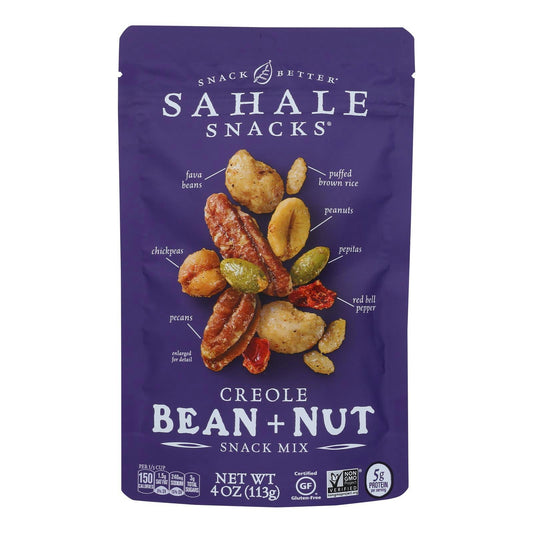 Sahale Snacks - Snack Mix Creole Beans & Nuts - 4 oz (Pack of 6)