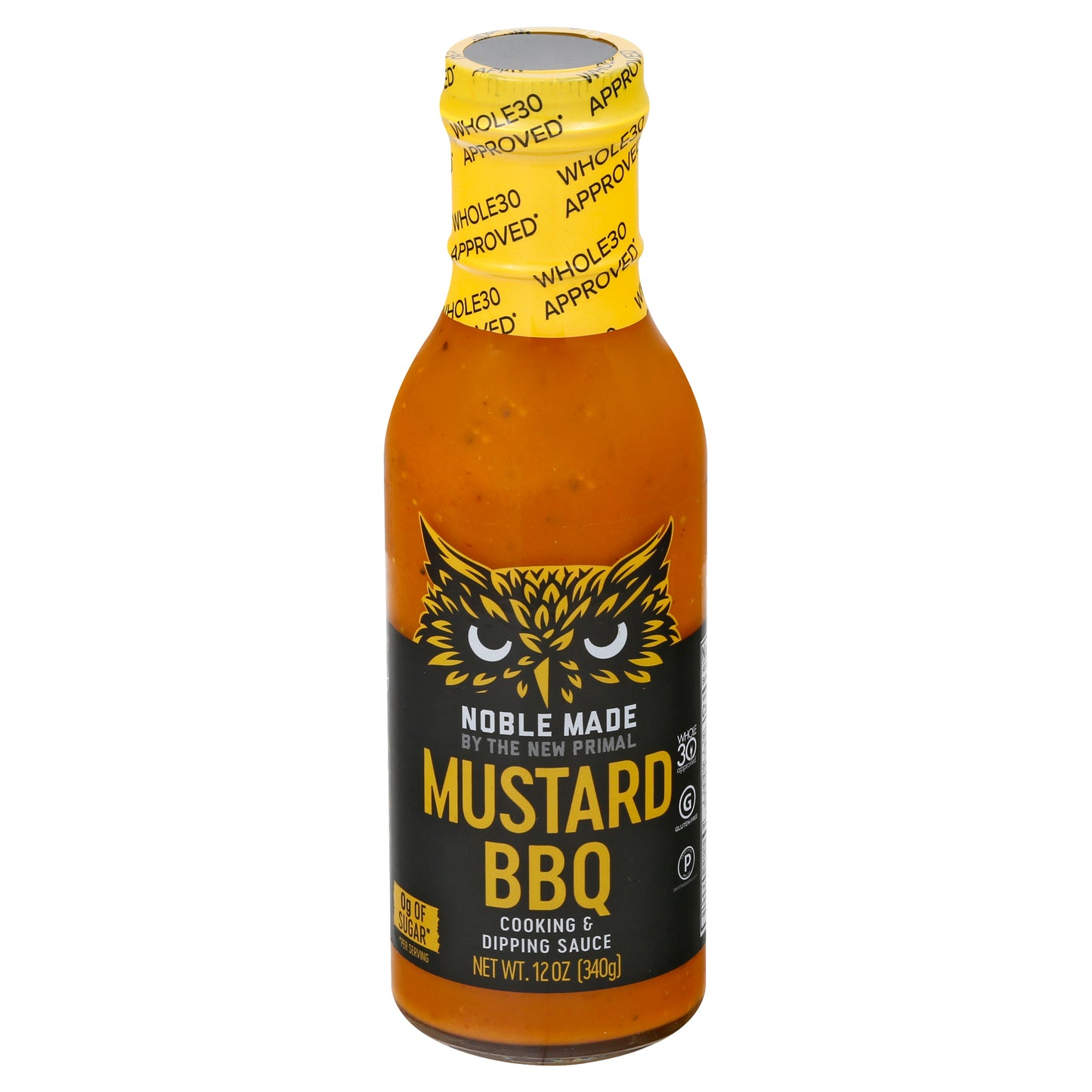 The New Primal Sauce Noble Made Barbeque Mustard 12 FO (Pack Of 6)