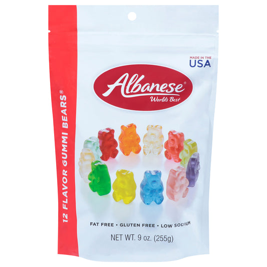 Albanese Gummi Bear 12 Variety 9 Oz (Pack Of 6)