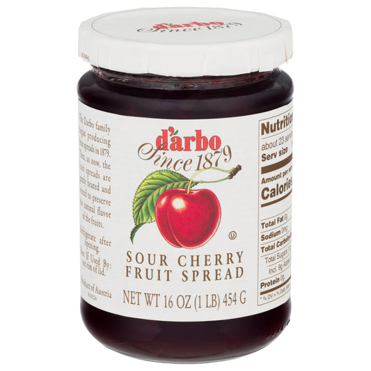 Darbo Fruit Spread Marasque Cherry 16 Oz (Pack Of 6)