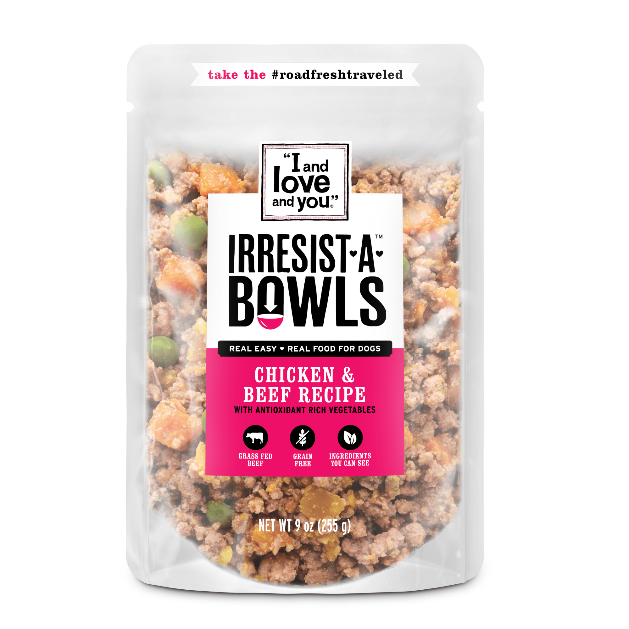 I&Love&You Dog Food Irresistible Chicken Beef