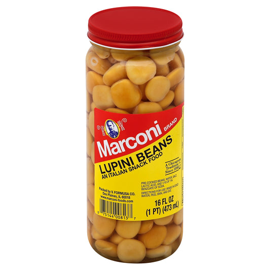Marconi Beans Lupini 16 oz (Pack Of 12)