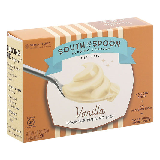 South And Spoon Pudding Mix Vanilla - 2.8 OZ (Pack of 12)