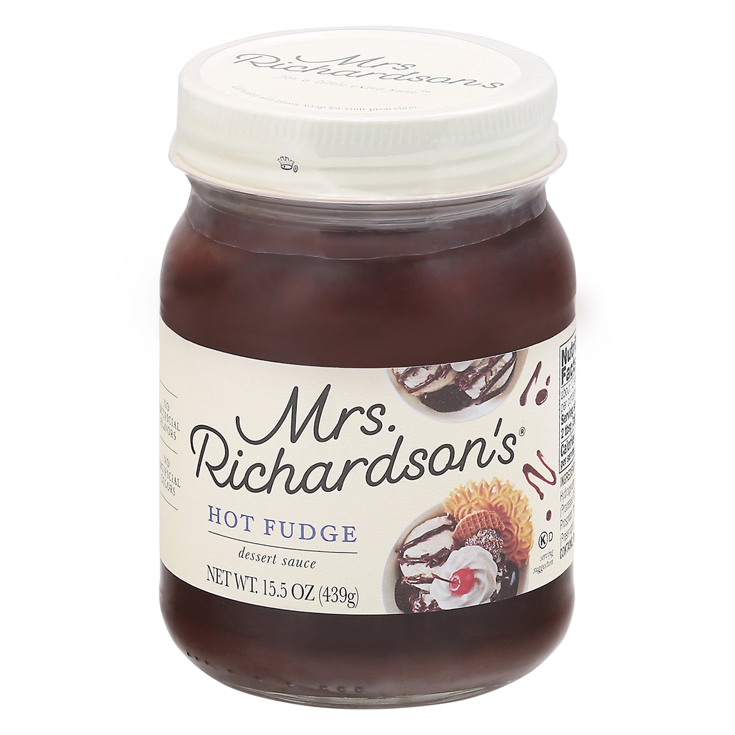 Mrs Richardsons Topping Fudge Hot 15.5 oz (Pack Of 6)