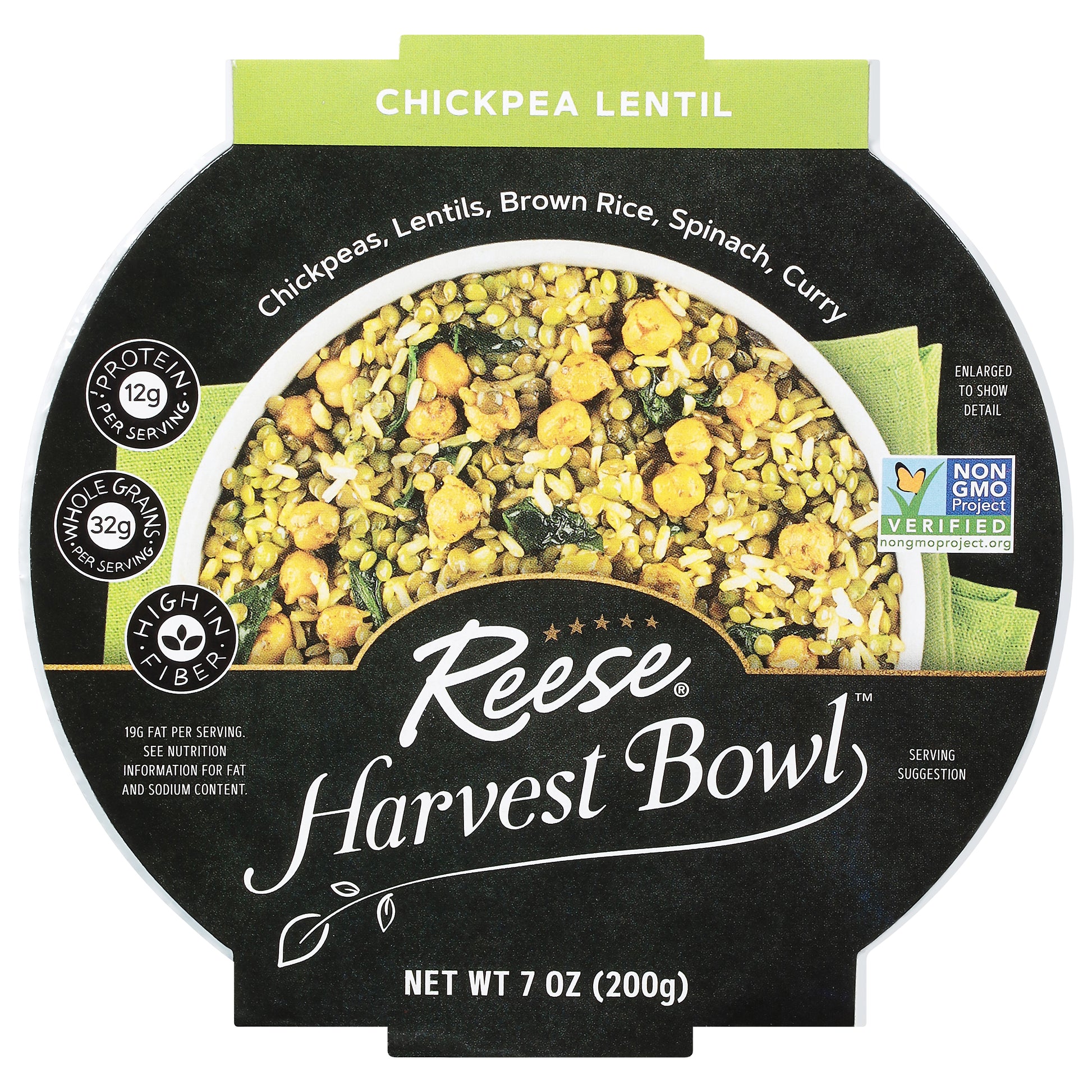 Reese Bowl Lentil Harvest 7 oz (Pack Of 8)