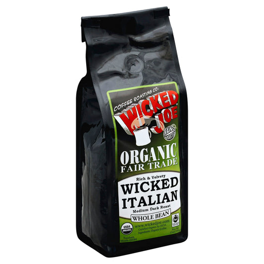 Wicked Joe Coffee Coffee Wicked Italian Whole Bean 12 Oz Pack of 6
