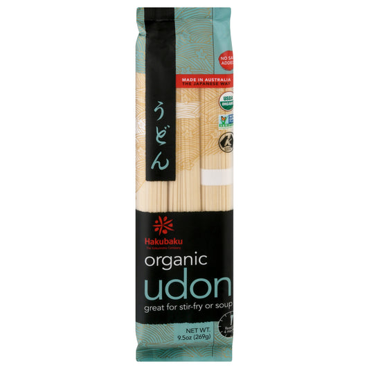 Hakubaku Noodle White Udon 9.5 oz (Pack Of 8)