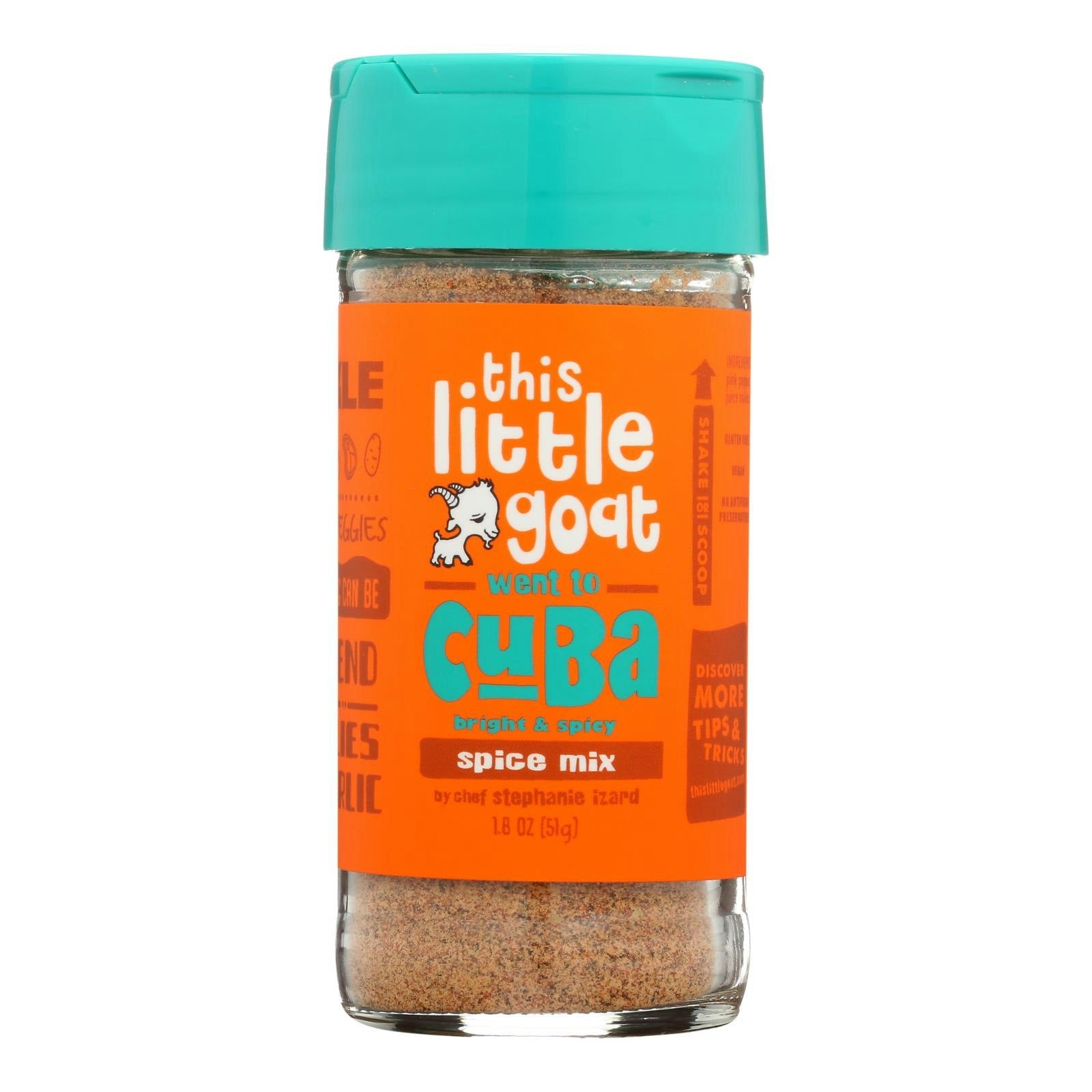 This Little Goat - Cuba Spice Mix 1.8 oz (Pack of 6)