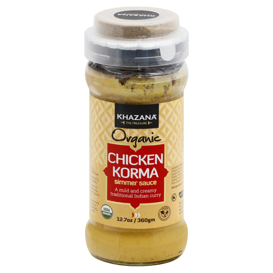 Khazana Sauce Simmer sauce Chicken Korma 12.7 Oz (Pack Of 6)