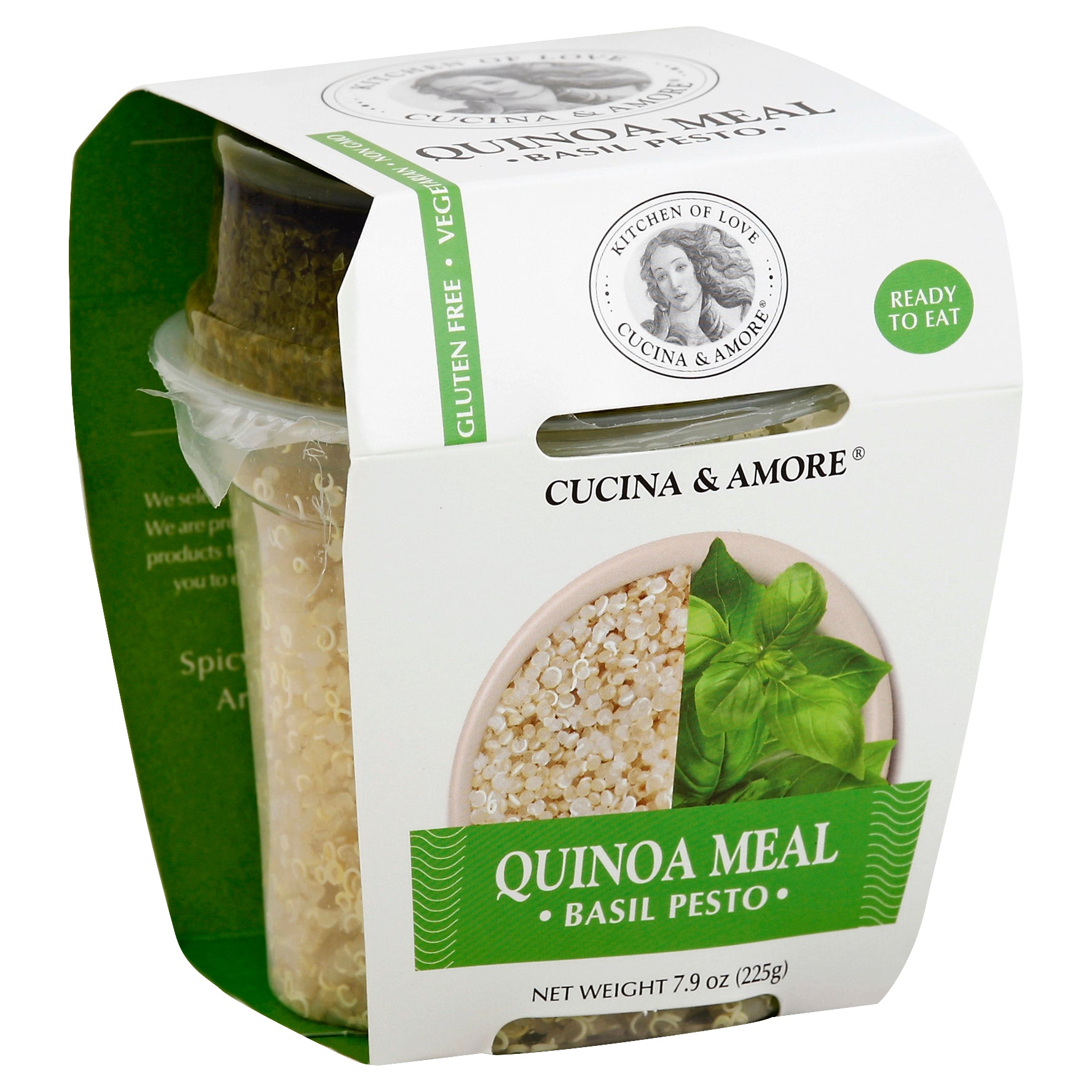 Kitchen And Love Quinoa Meal Basil Pesto 7.9 oz (Pack Of 6)