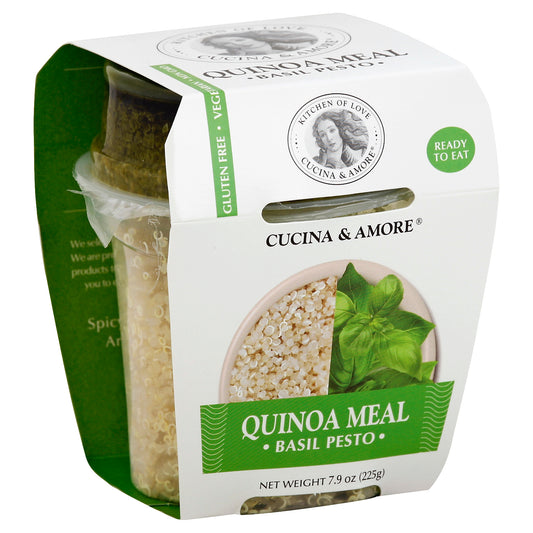 Kitchen And Love Quinoa Meal Basil Pesto 7.9 oz (Pack Of 6)
