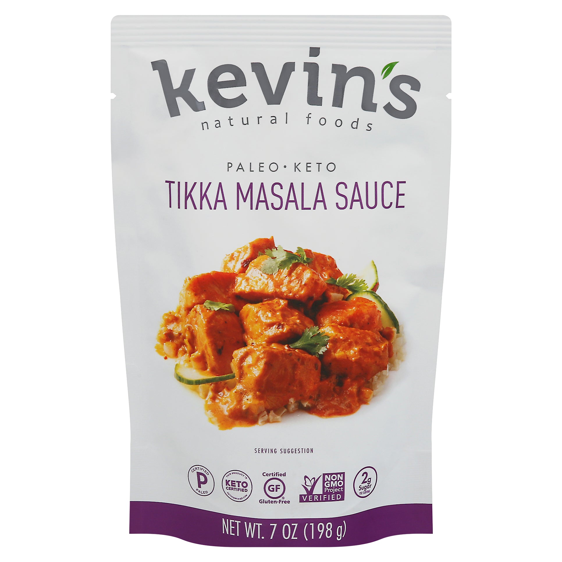 Kevins Natural Foods Sauce Tikka Masala 7 Oz (Pack Of 12)