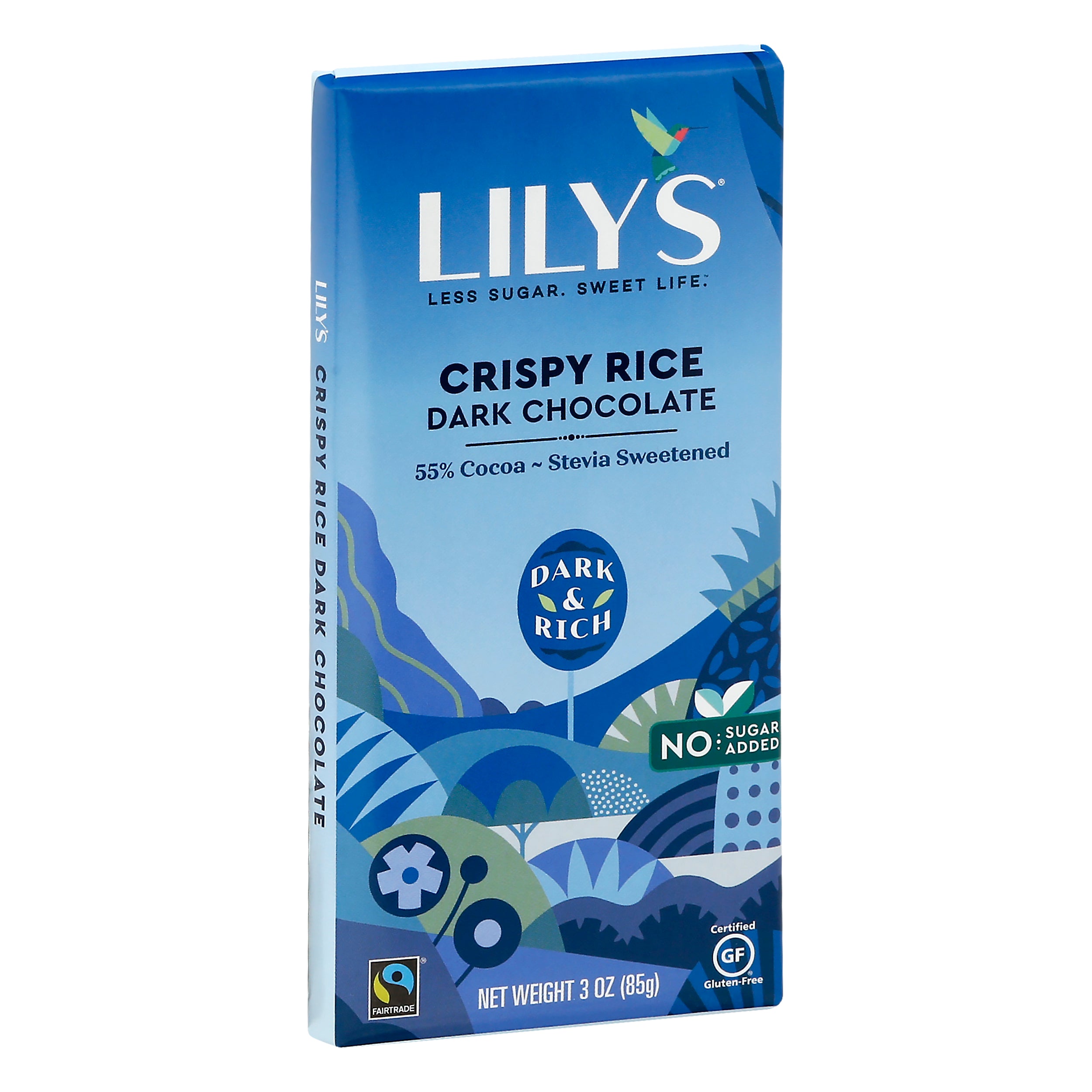 Lily's Chocolate Bar Dark Crispy Rice