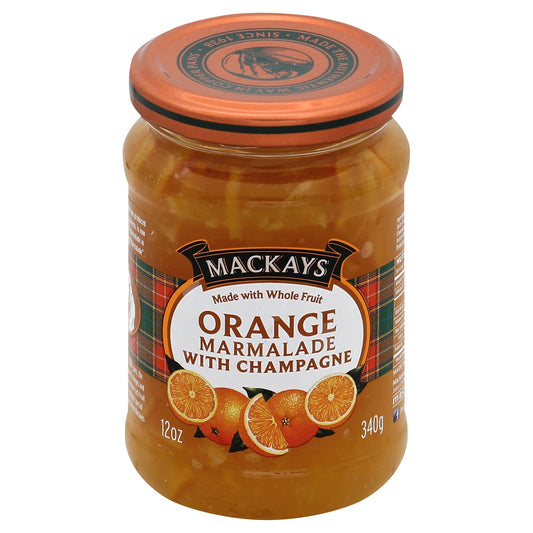 Mackays Preserve Orange Marmalade & Champagne 12 Oz (Pack Of 6)