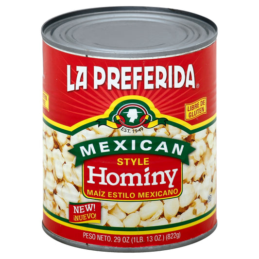 La Preferida Bean Hominy Mexican Style 29 oz (Pack Of 12)