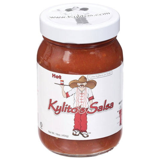 Kylitos Salsa Salsa Hot 16 Oz Pack of 6