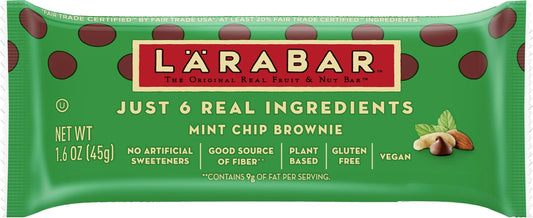 Larabar Bar Mint Chip Brownie 1.6 Oz Pack of 16