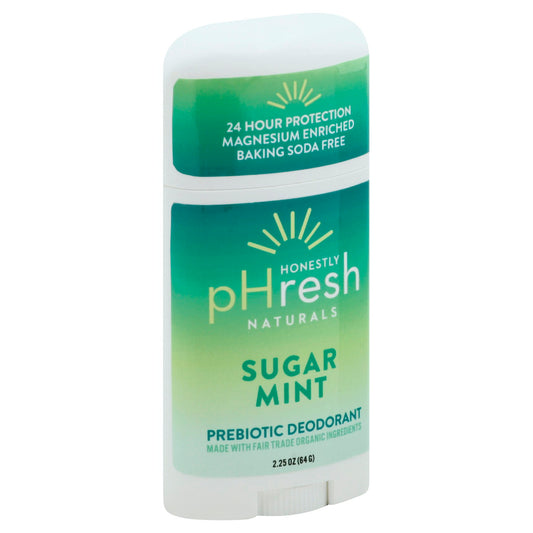 Phresh Deod Stick Sugar Mint - 2.25 Oz (Pack of 3)