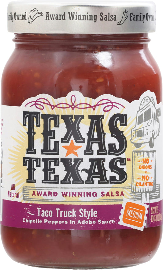 Texas Texas Salsa Taco Truck Style 16 Oz Pack of 6