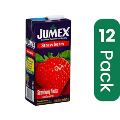 Jumex Juice Tetra Strawberry 33.81 Oz (Pack Of 12)