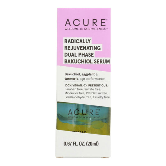 Acure - Serum Radically Rejuvenating Bakuchiol 0.67 Fl. Oz Pack of 1