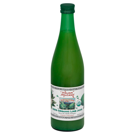 Volcano Juice Lime Italian Volcano Organic 500 Ml (Pack of 12)