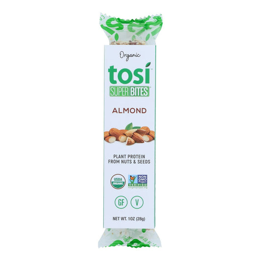 Tosi Almond Superbites Organic - 1 oz (Pack of 12)
