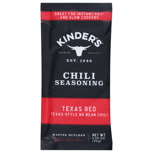 Kinders Seasoning Texas Red Chili 1.25 Oz (Pack Of 15)