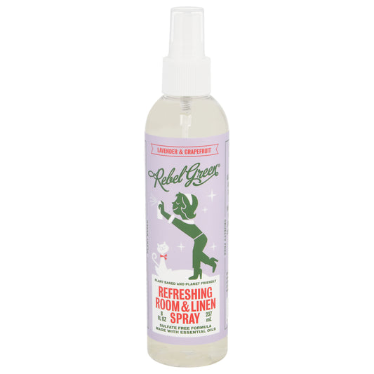 Rebel Green Spray Room Linen Lavander 8 FO (Pack Of 8)