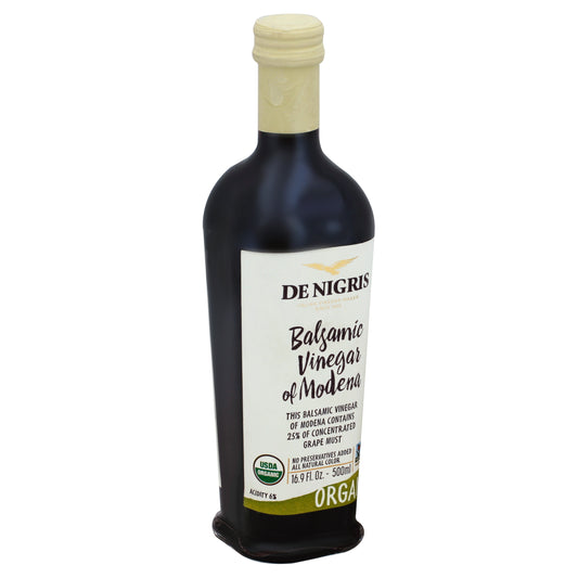 De Nigris Vinegar 25% Balsamic Organic 16.9 oz (Pack Of 6)