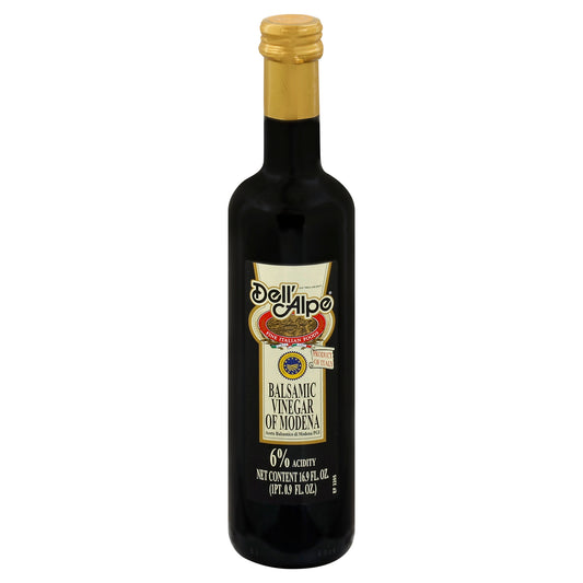 Dell Alpe Vinegar Balsamic Italian 16.9 oz (Pack Of 6)