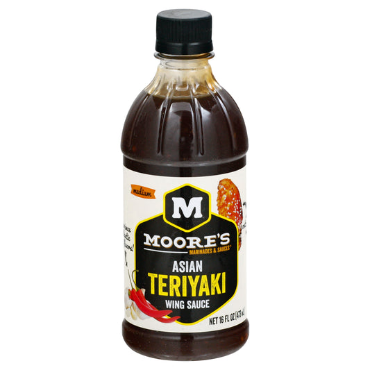 Moore Sauce Wing Teriyaki Asian 16 oz (Pack Of 6)