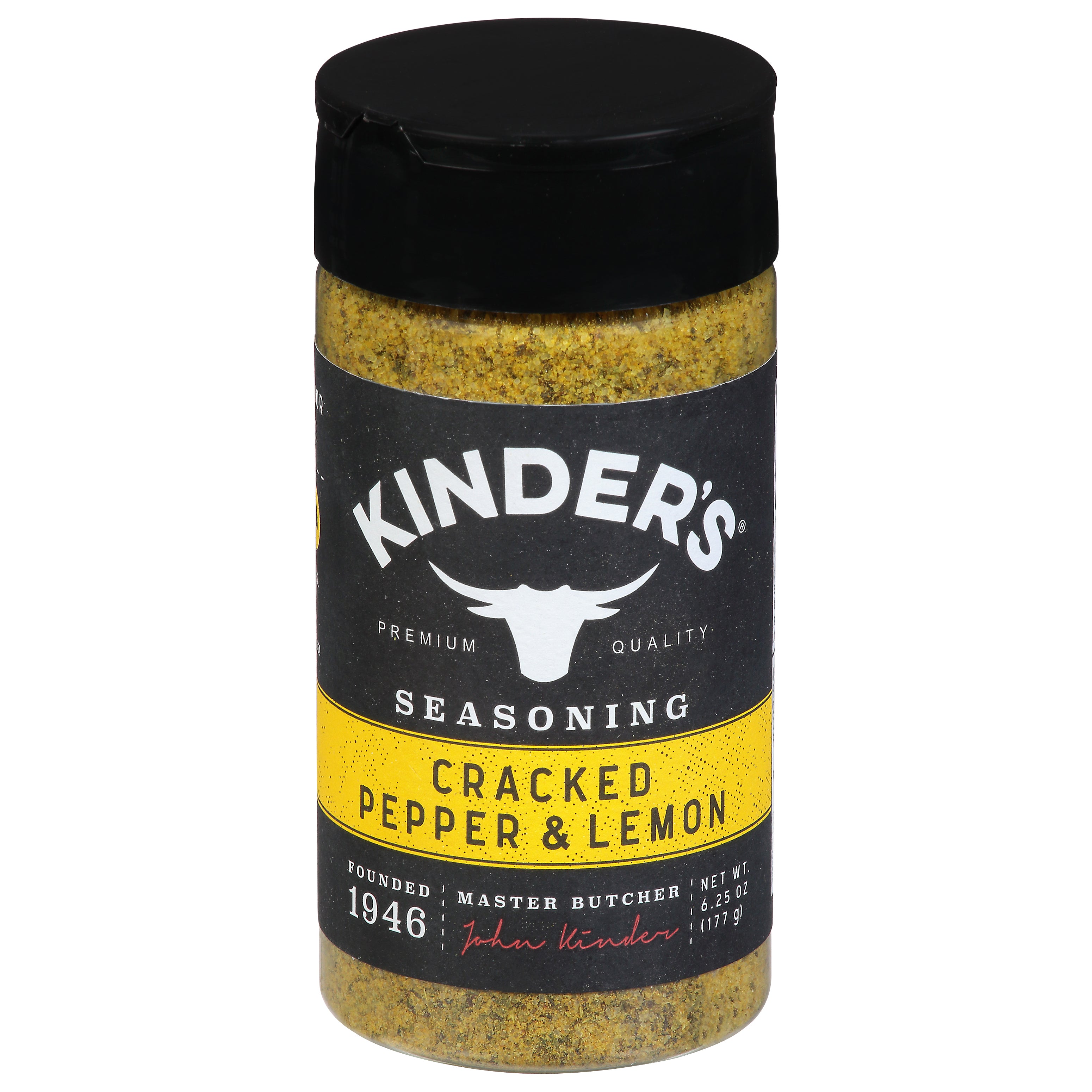 Kinder's Rub Cracked Pepper Lemon