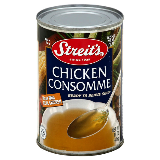 Streits Chicken Consomme Soup 15 Oz Pack of 6