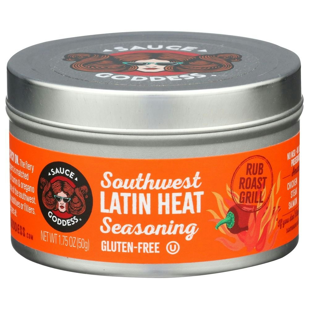 Sauce Goddess Latin Heat Seasoning - 1.75 Ounce (Pack of 6)