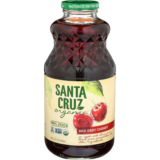 Santa Cruz Organic Red Tart Cherry Juice 32 Fo Pack of 6