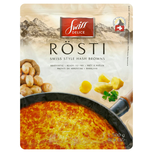 Swiss Delice Hash Browns Rosti 17.6 Oz (Pack of 10)