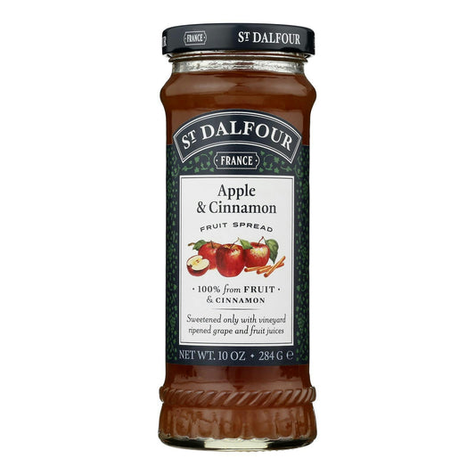 St Dalfour - Conserve Apple Cinnamon - 10 oz (Pack of 6)