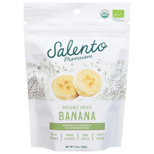Banana Dried Organic - 3.52 OZ (Pack of 6)