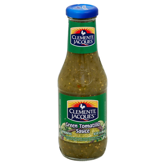 Clemente Jacques Sauce Grain Tomatillo 12 Oz (Pack Of 6)