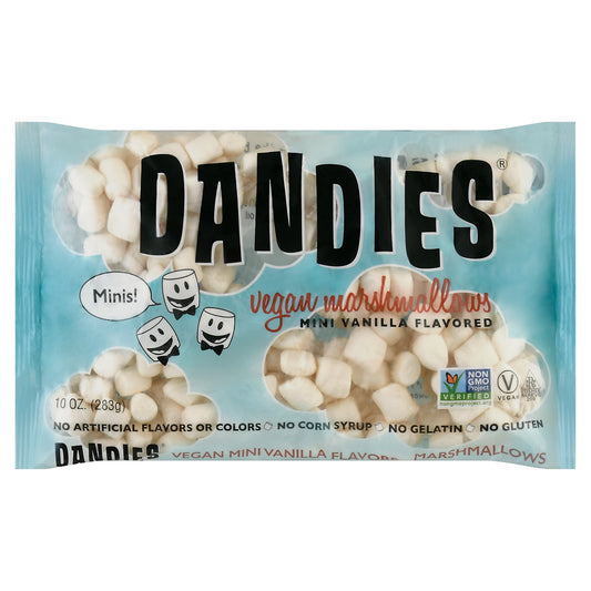 Dandies Marshmallow Mini Vegan 10 oz (Pack Of 12)