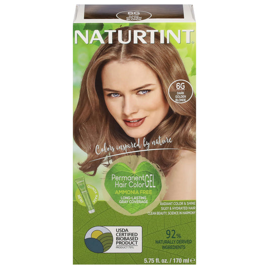 Naturtint Hair Color 6G Dark Blonde Golden 5.75 Fl Oz (Pack of 3)