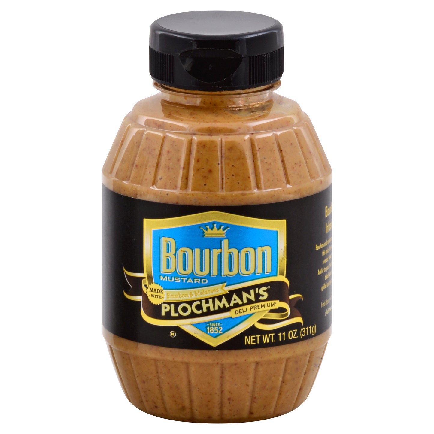 Plochmans Mustard Bourbon 11 oz (Pack Of 6)