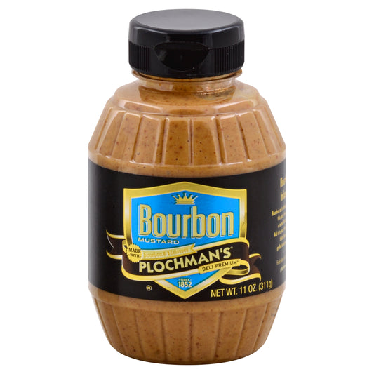 Plochmans Mustard Bourbon 11 oz (Pack Of 6)