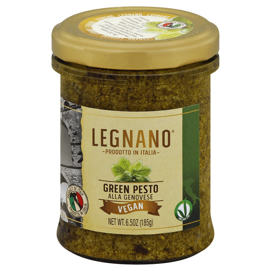 Legnano Sauce Pesto Genovese Veggan 6.5 Oz (Pack Of 6)