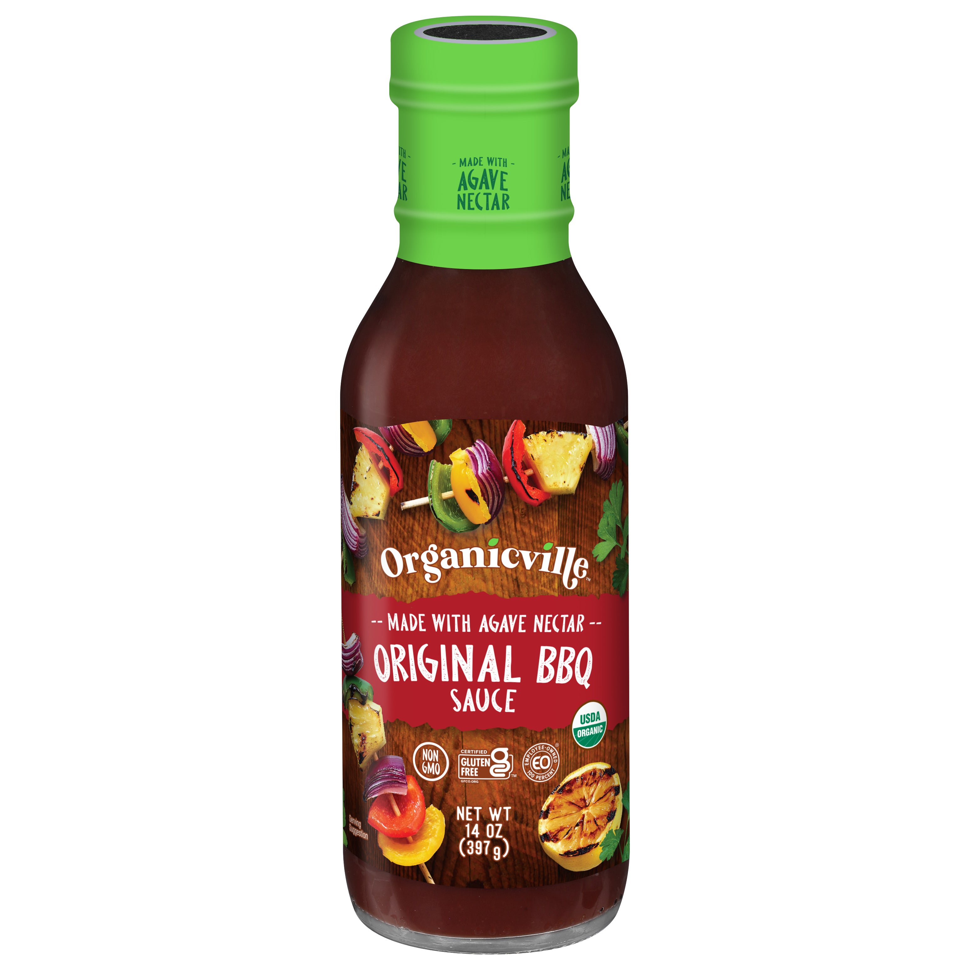 Organicville Sauce BBQ Orig Organic