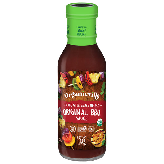 Organicville Sauce BBQ Orig Organic 14 Oz (Pack Of 6)