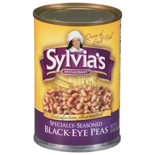 Sylvias Black Eye Pea Seasoning 15 oz (Pack of 12)