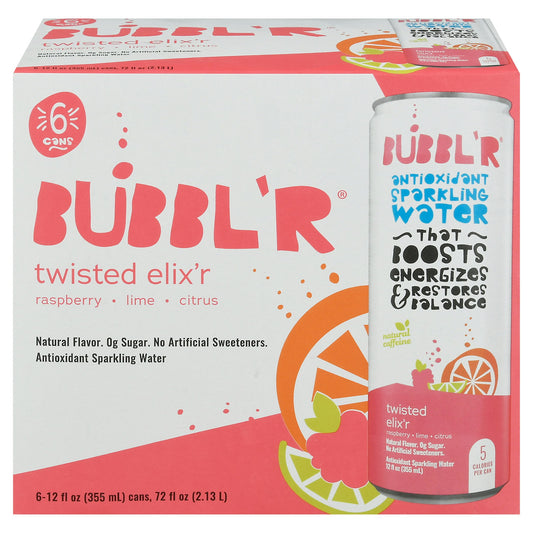 Bubblr Beverage Twisted Elixr 72 Fo Pack of 4