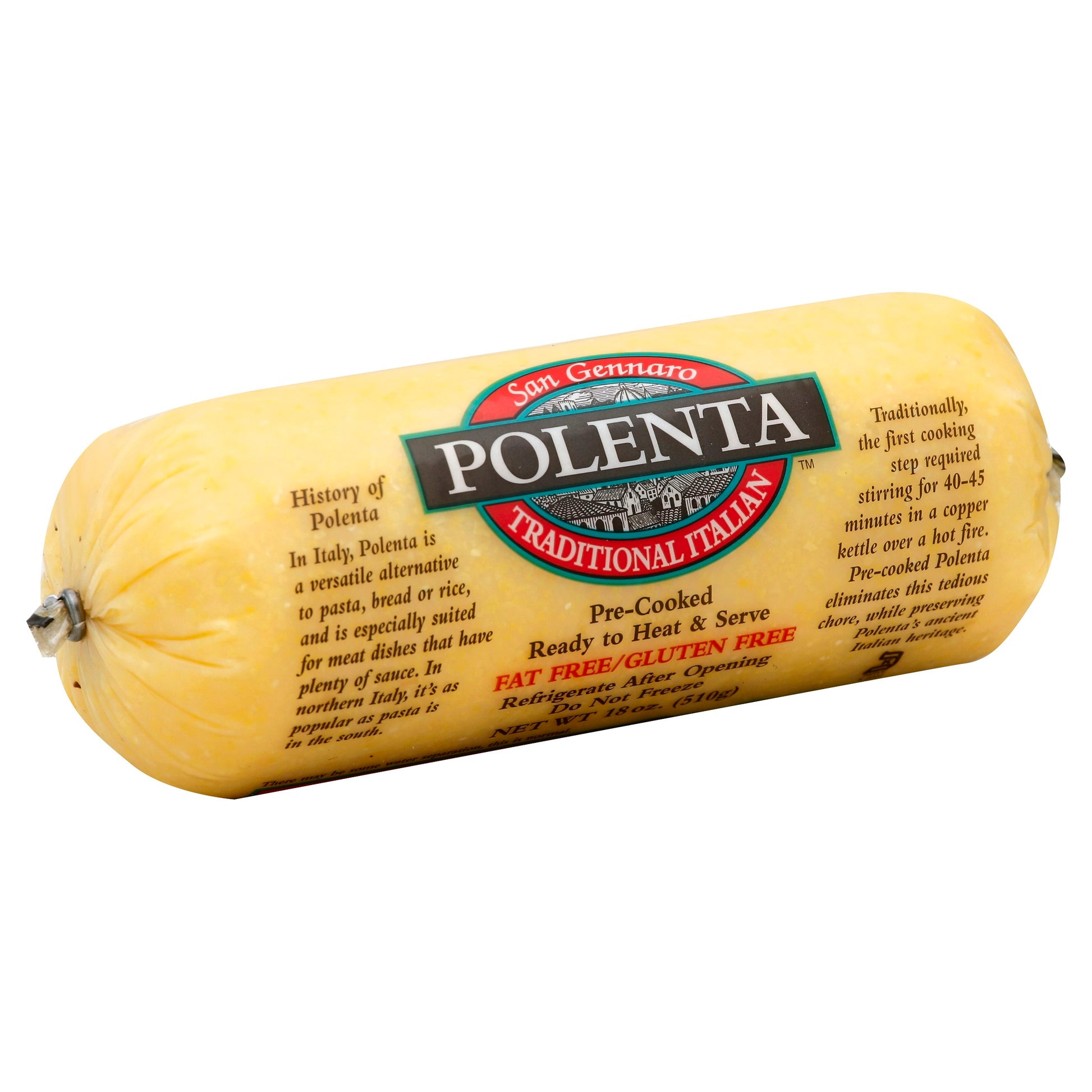 San Gennaro Polenta Traditional 18 oz (Pack of 12)